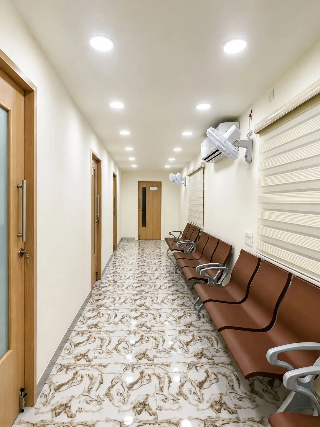 Patient waiting area at Crispr Eye Care